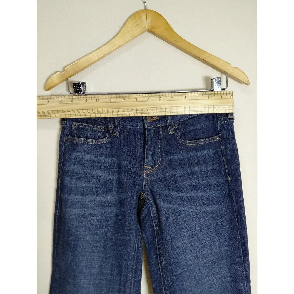 J.Crew Cotton Blend Blue Stretch Jeans Women Size 25S